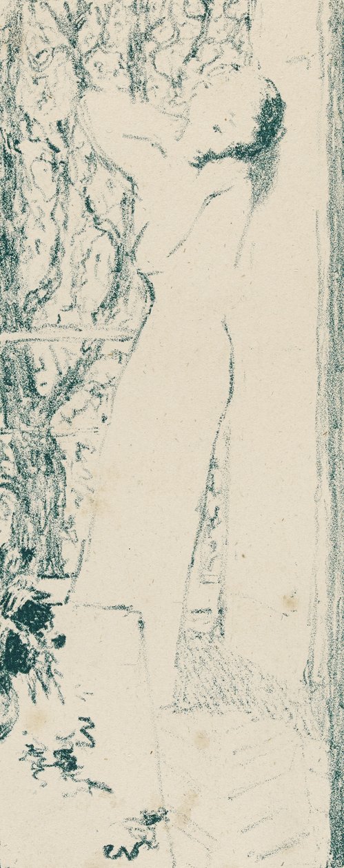 Vrouw bij een Raam, 1893 door Edouard Vuillard