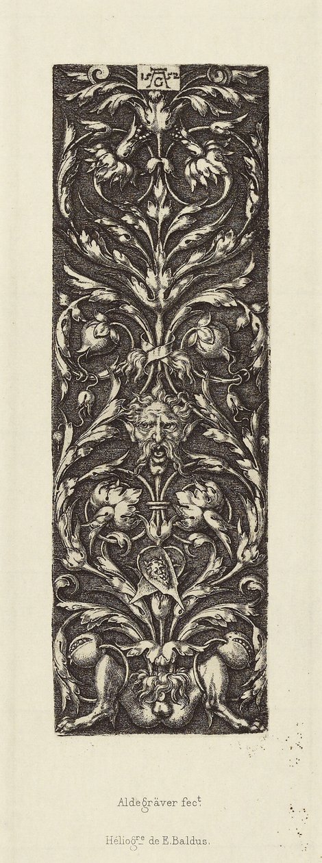 [Ontwerp door Aldegräver]. door Édouard Baldus
