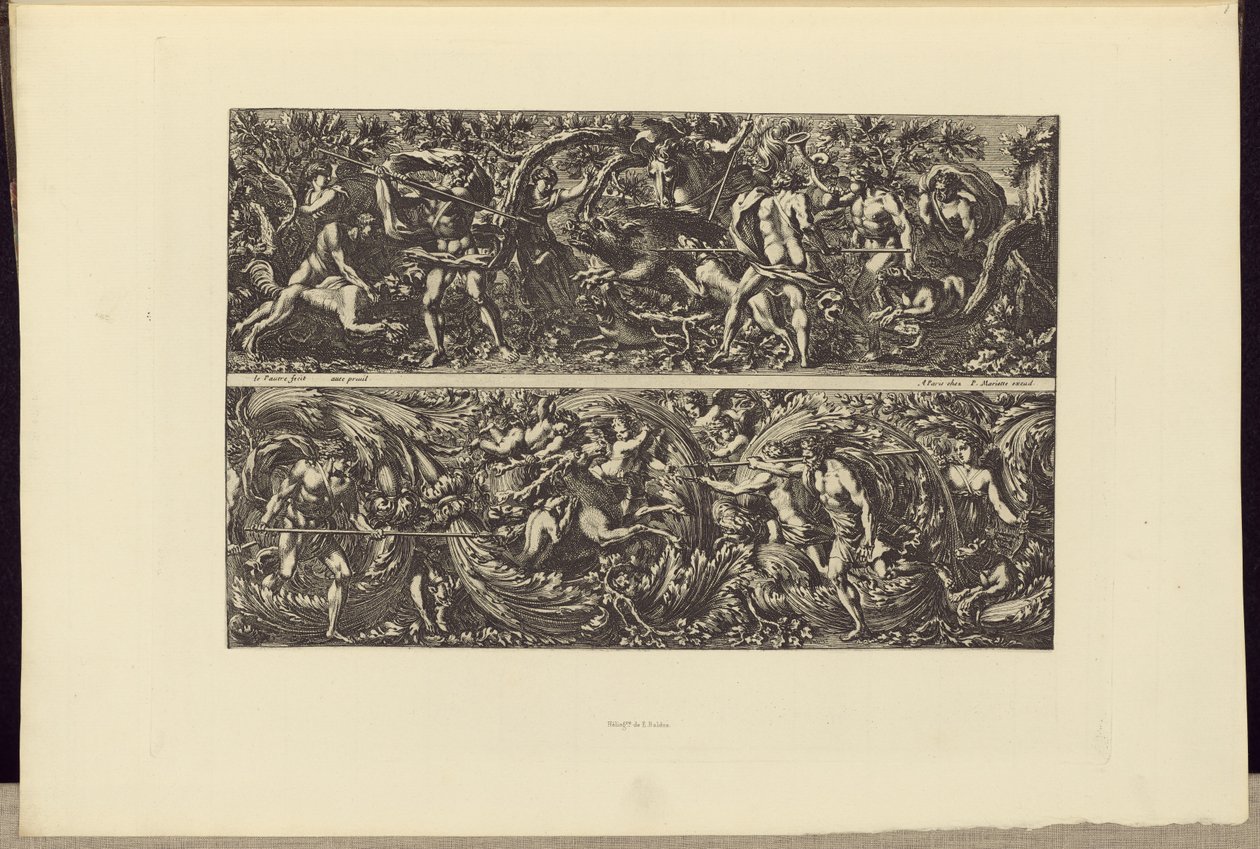 [Ontwerp door Jean le Pautre]. door Édouard Baldus