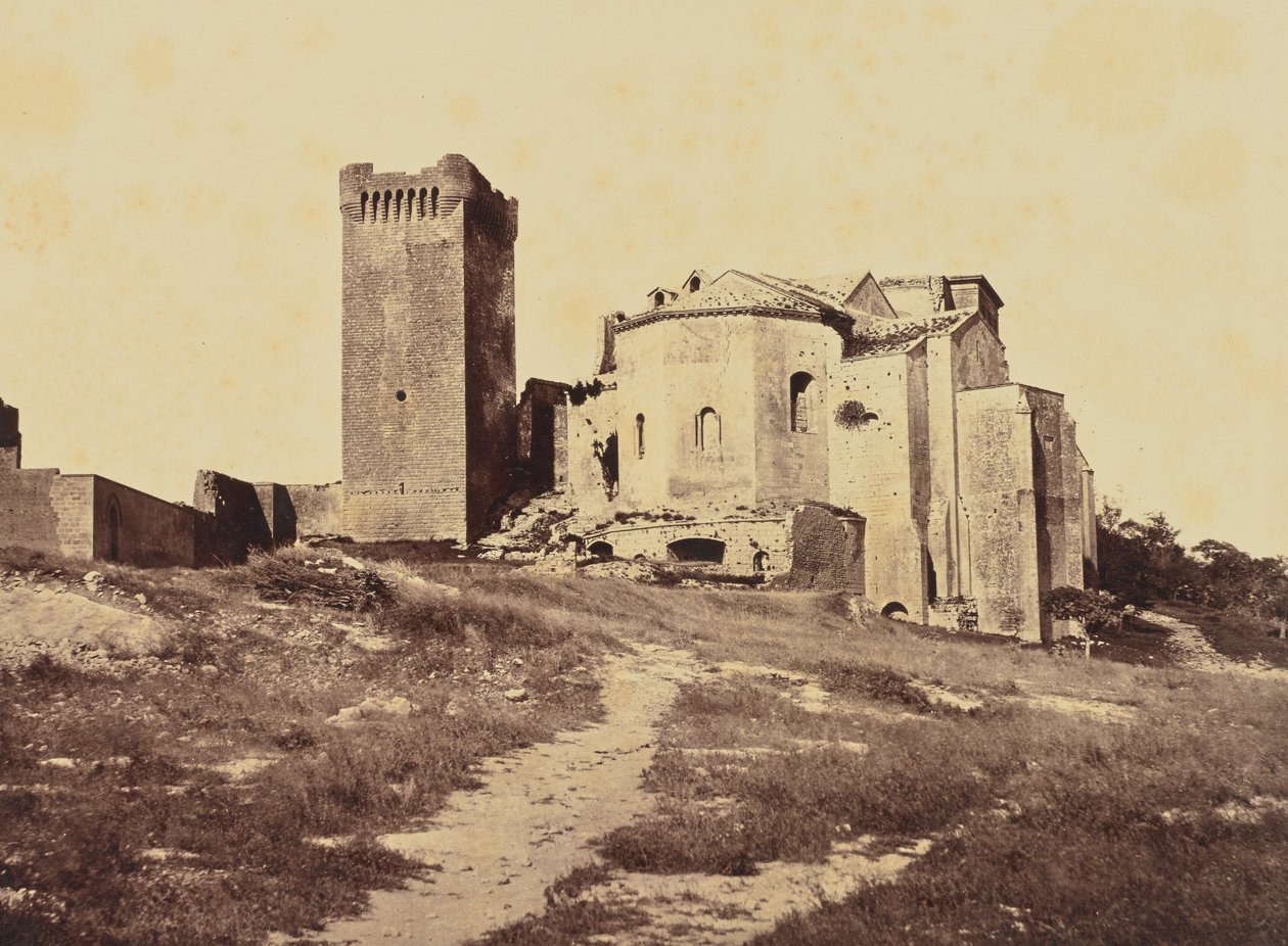 Montmajour. door Édouard Baldus