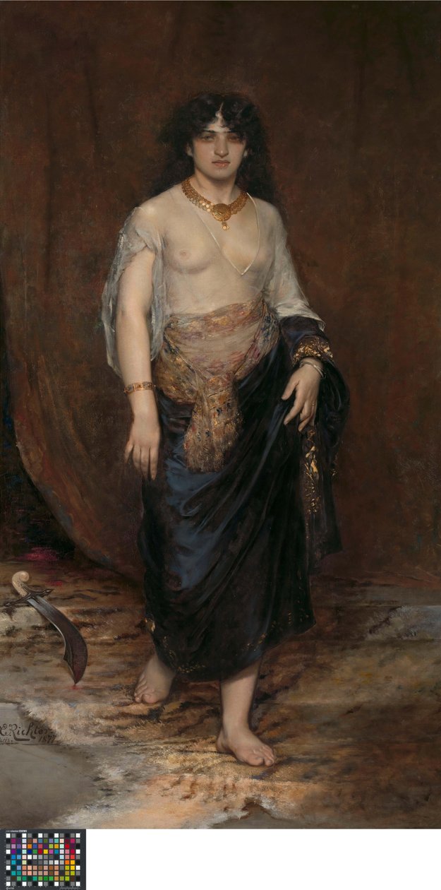 Judith door Edouard Frederic Wilhelm Richter