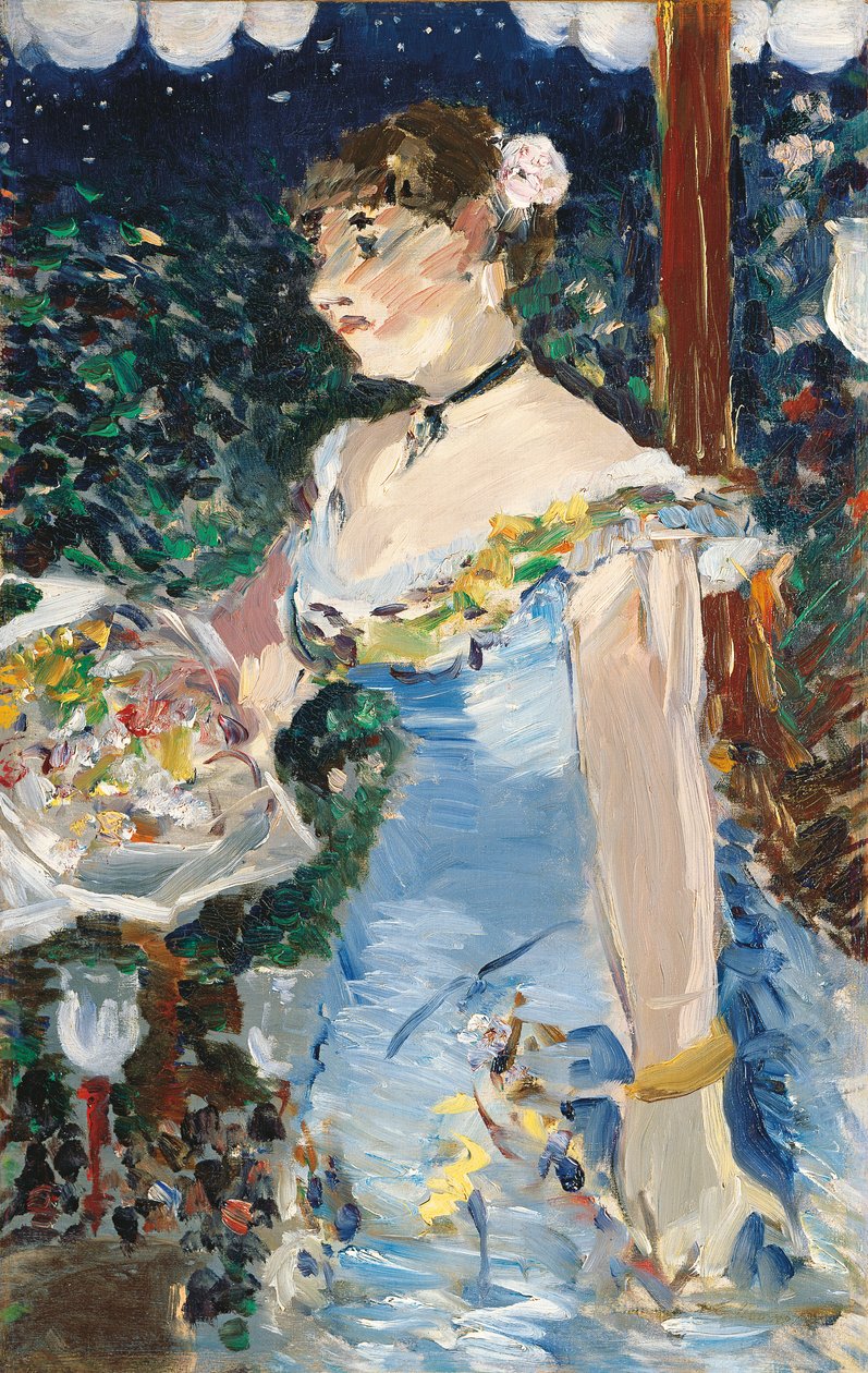 Zangeres van het Café-Concert door Édouard Manet