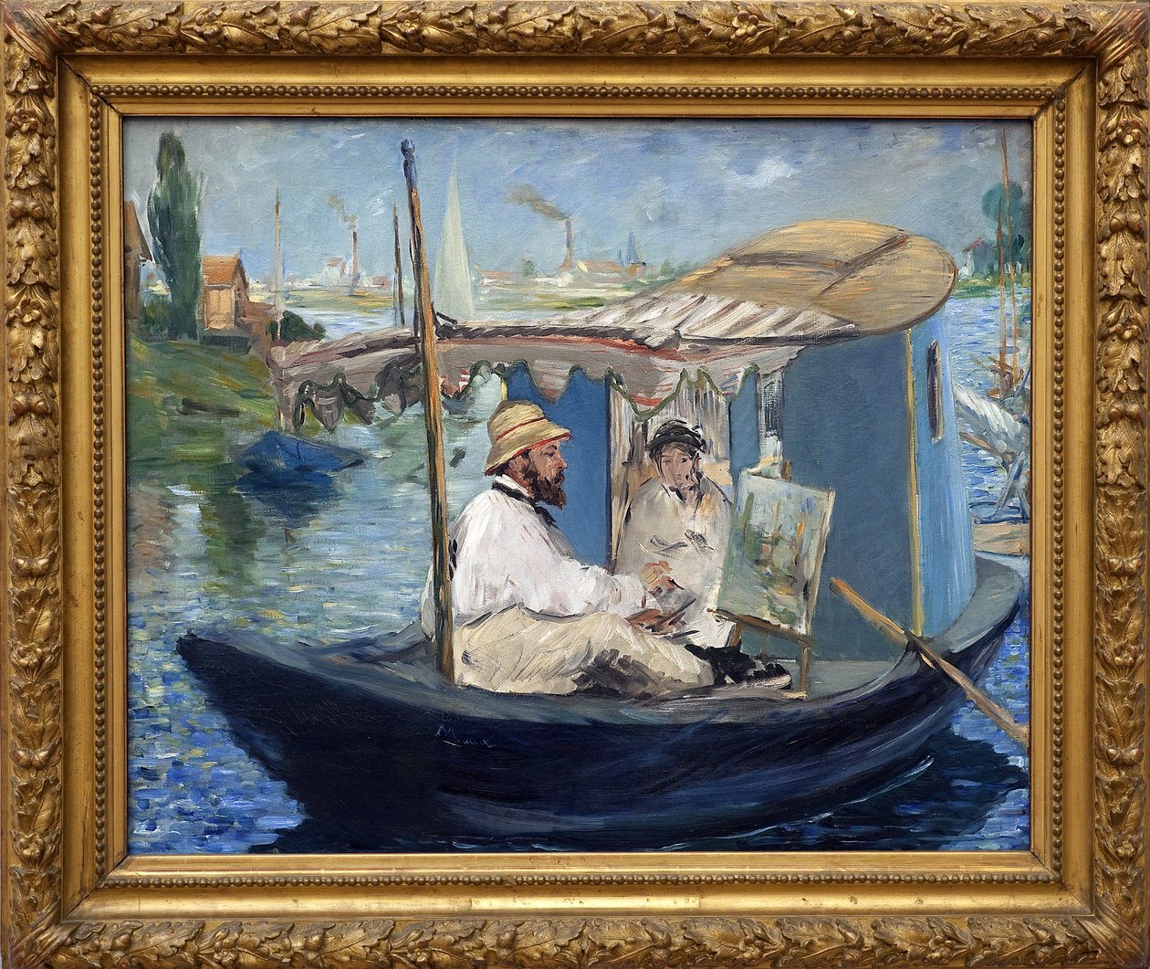 Claude Monet door Édouard Manet