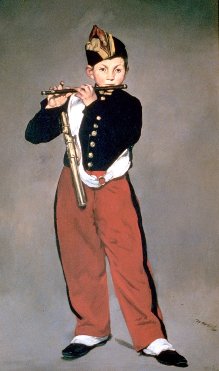 De fluitspeler door Édouard Manet