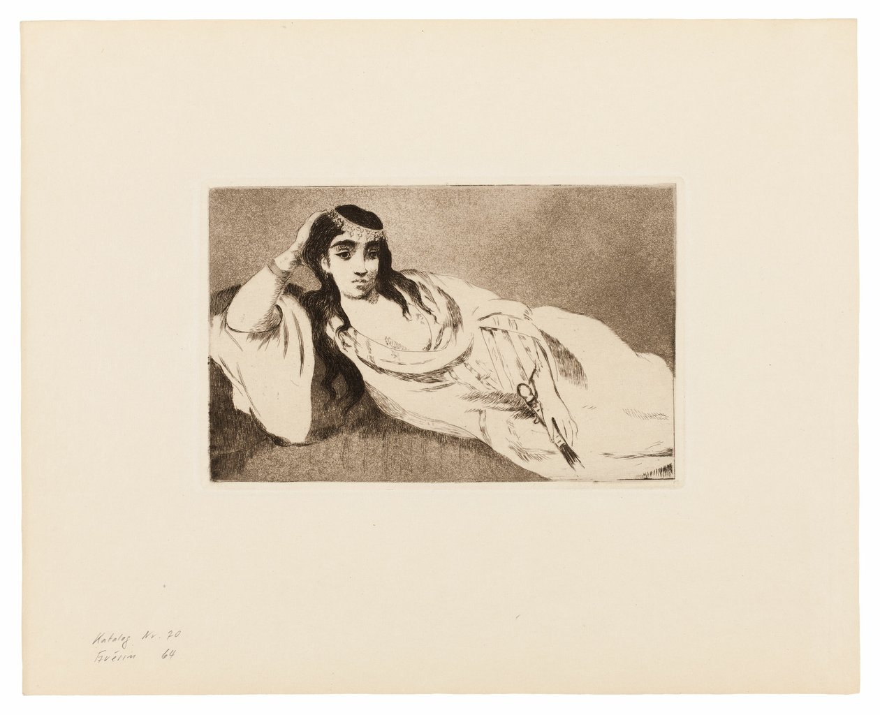 Odalisque door Édouard Manet