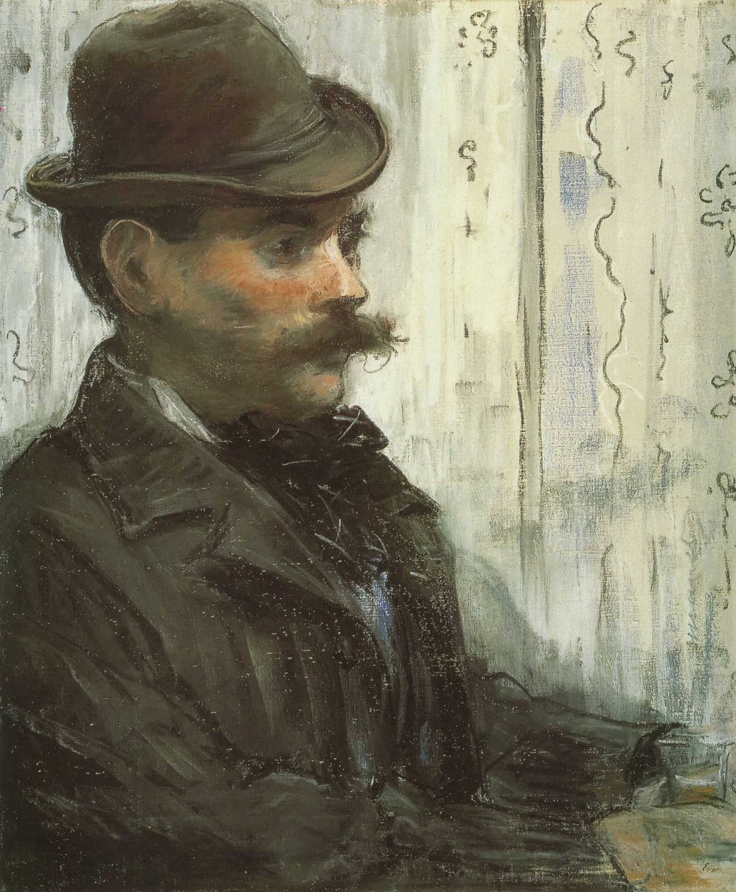 Portret van Alphonse Maureau door Édouard Manet