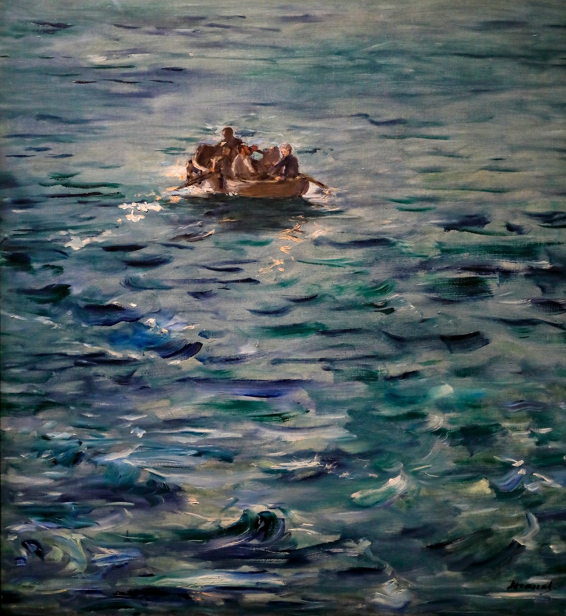 Rochefort ontsnapping door Édouard Manet