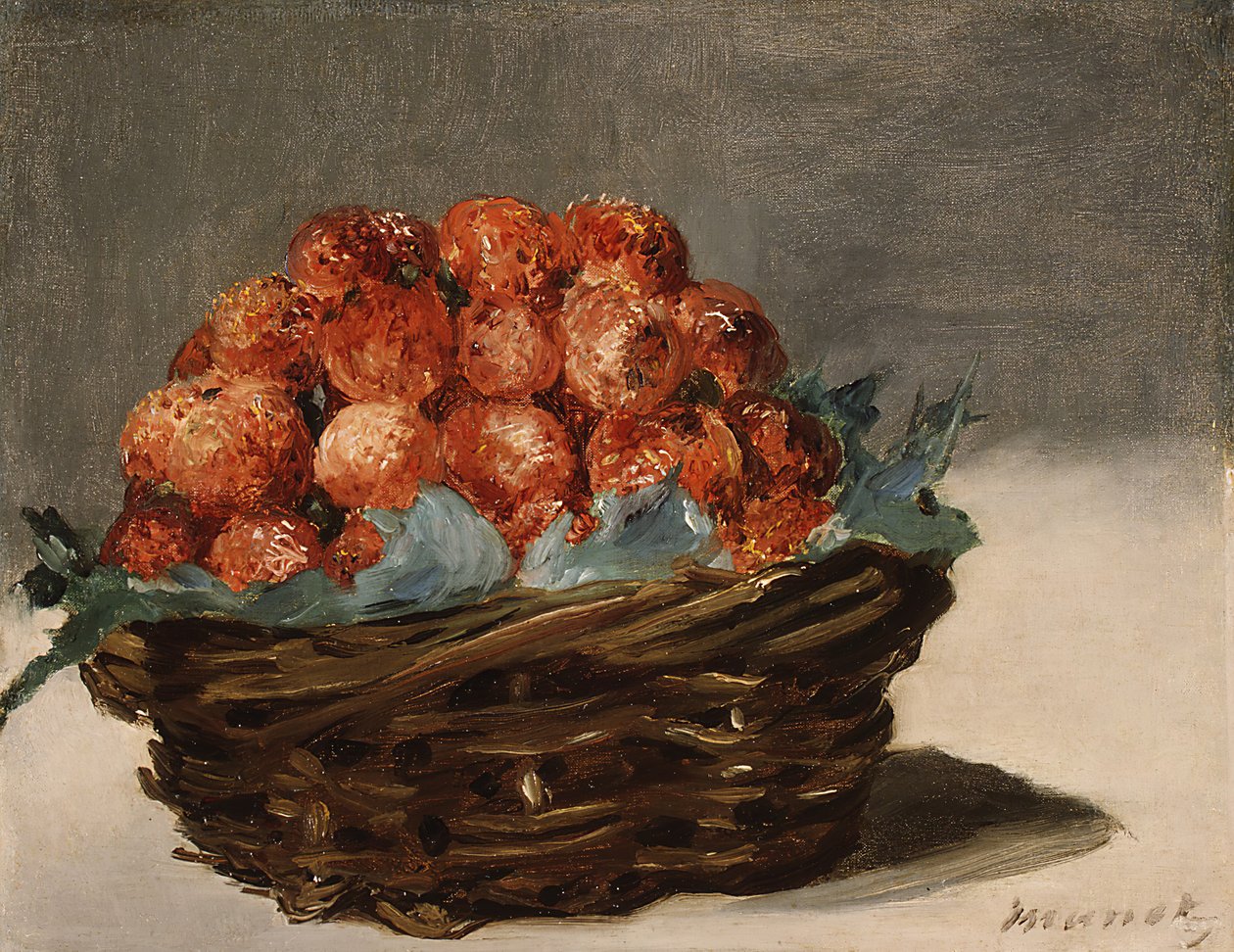 Aardbeien door Édouard Manet
