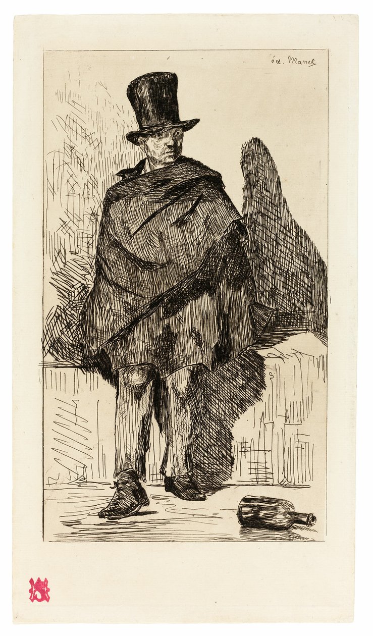 De Absintdrinker door Édouard Manet