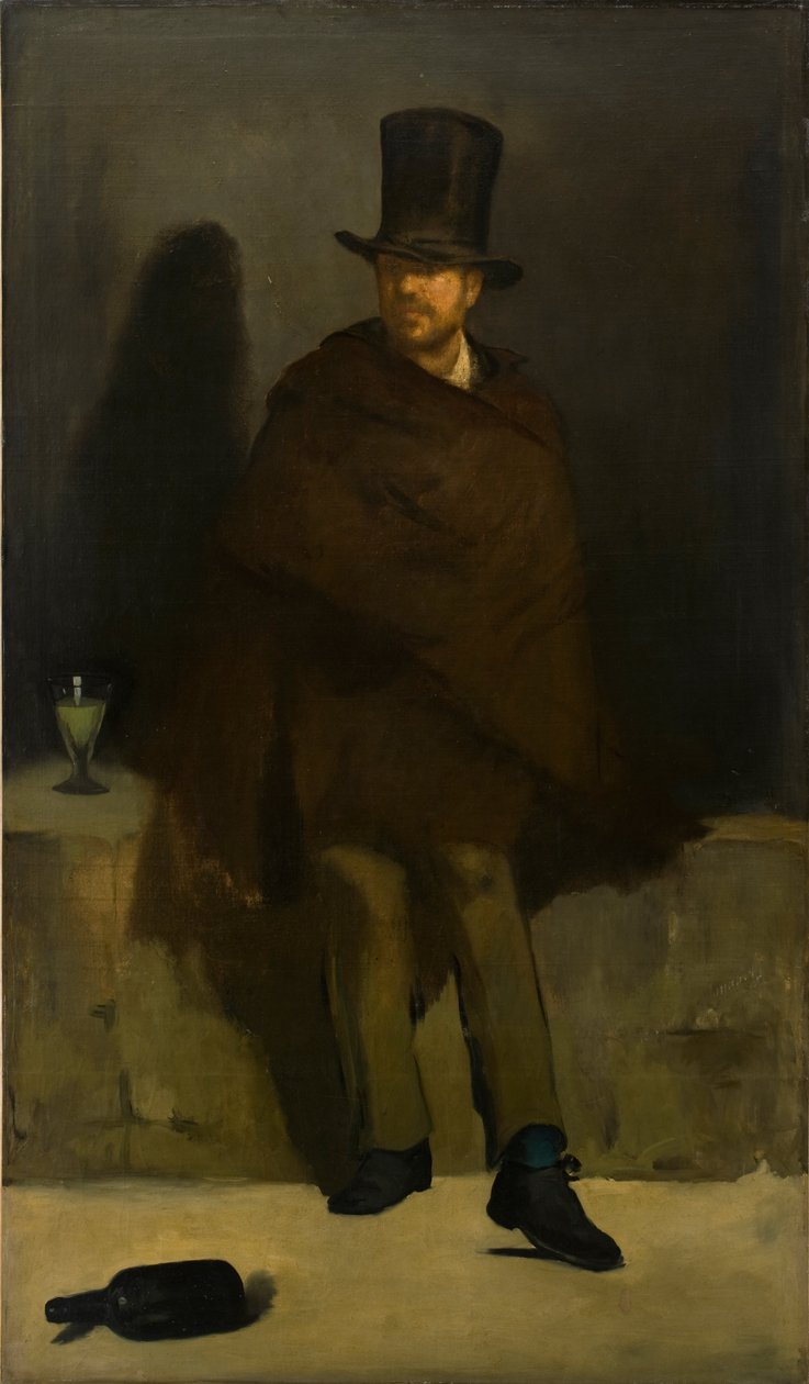 De Absintdrinker door Édouard Manet