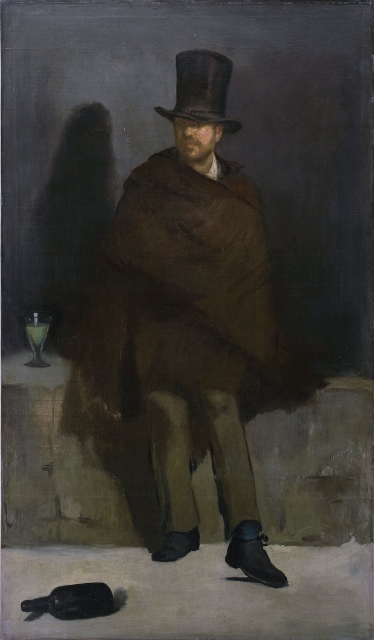 De Absintdrinker door Édouard Manet