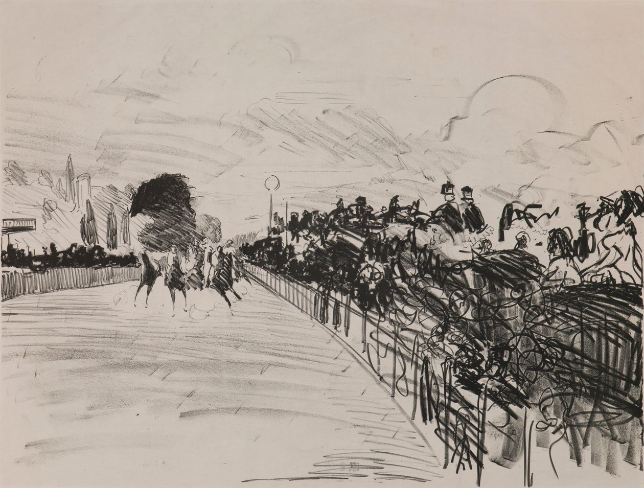 De Races (Les Courses) door Édouard Manet