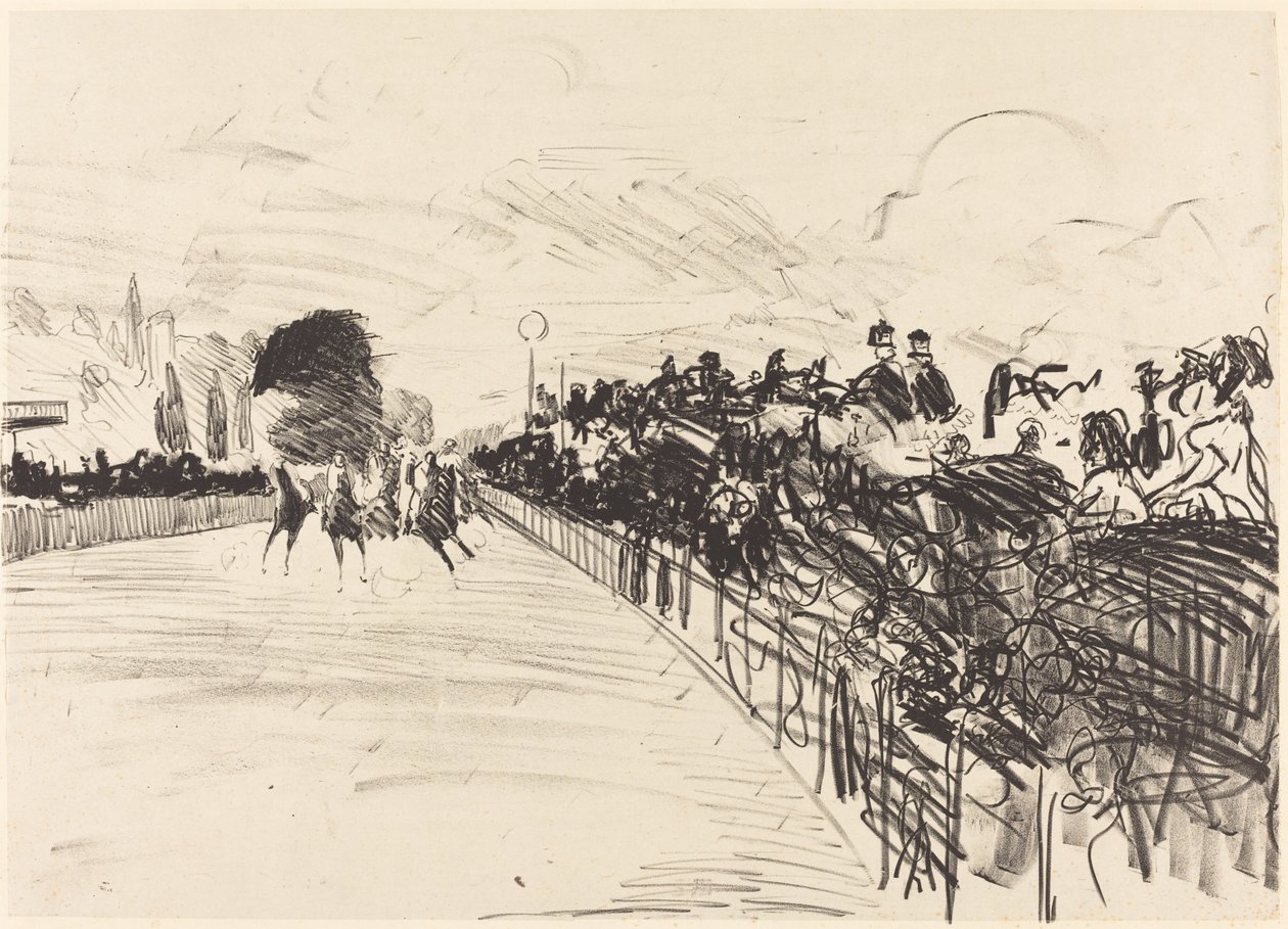 De Races (Les courses) door Édouard Manet