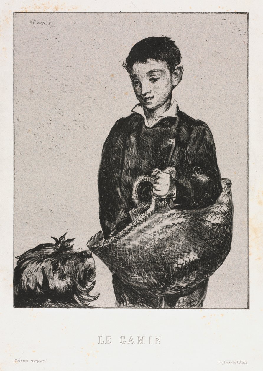 De Urchin door Édouard Manet