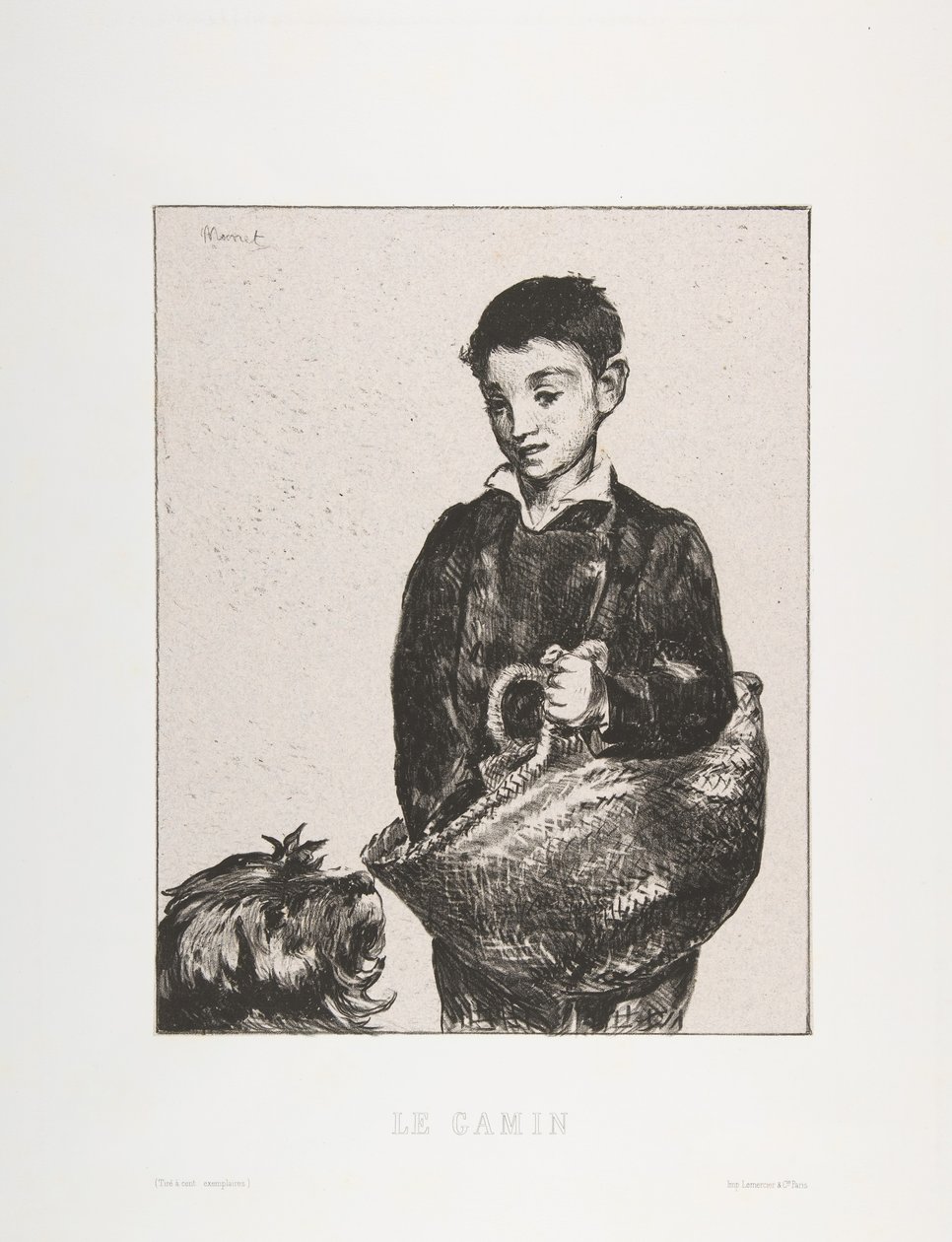 De straatjongen door Édouard Manet