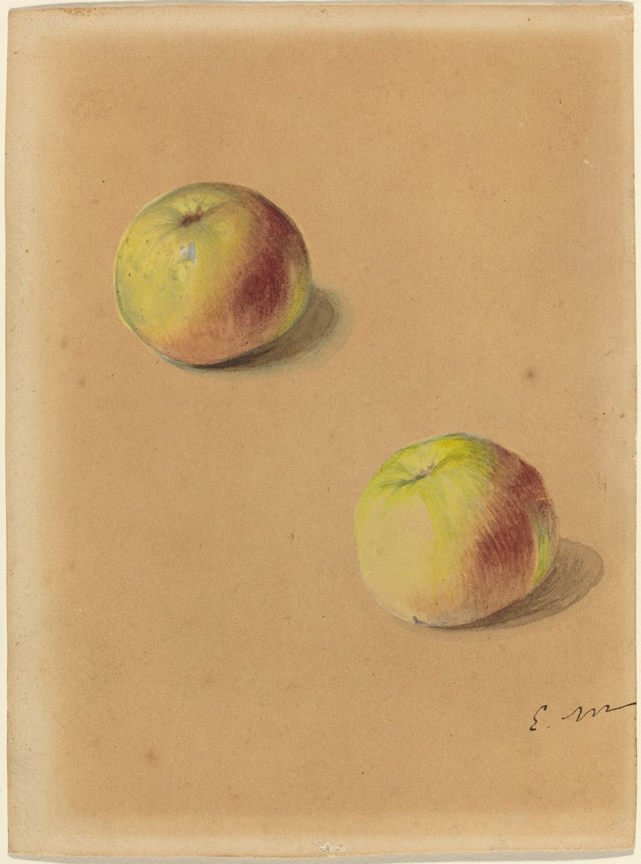 Twee Appels, 1880 door Édouard Manet