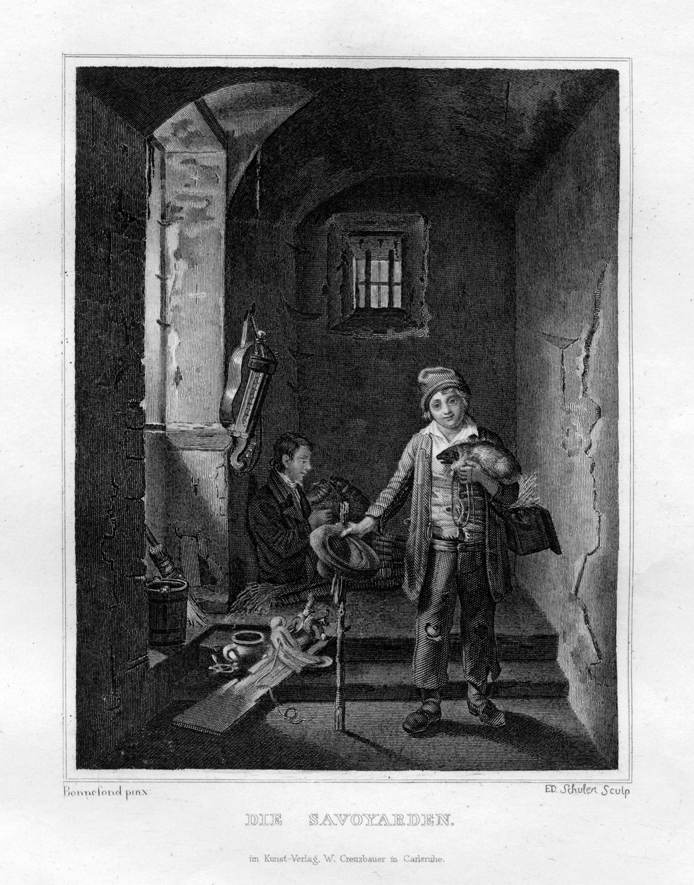 Savoyards door Edouard Schuler