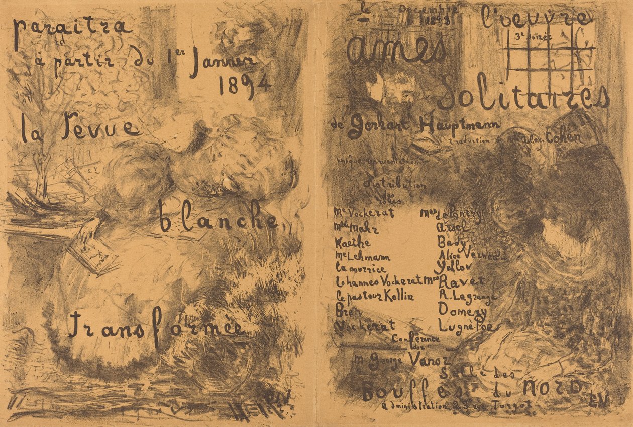 Eenzame zielen door Edouard Vuillard