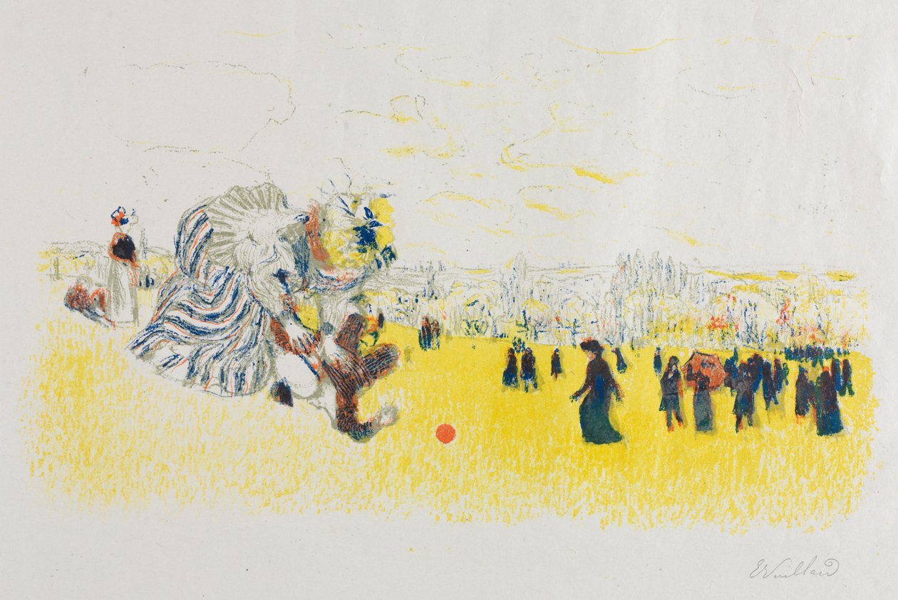 Kinderspelen door Edouard Vuillard