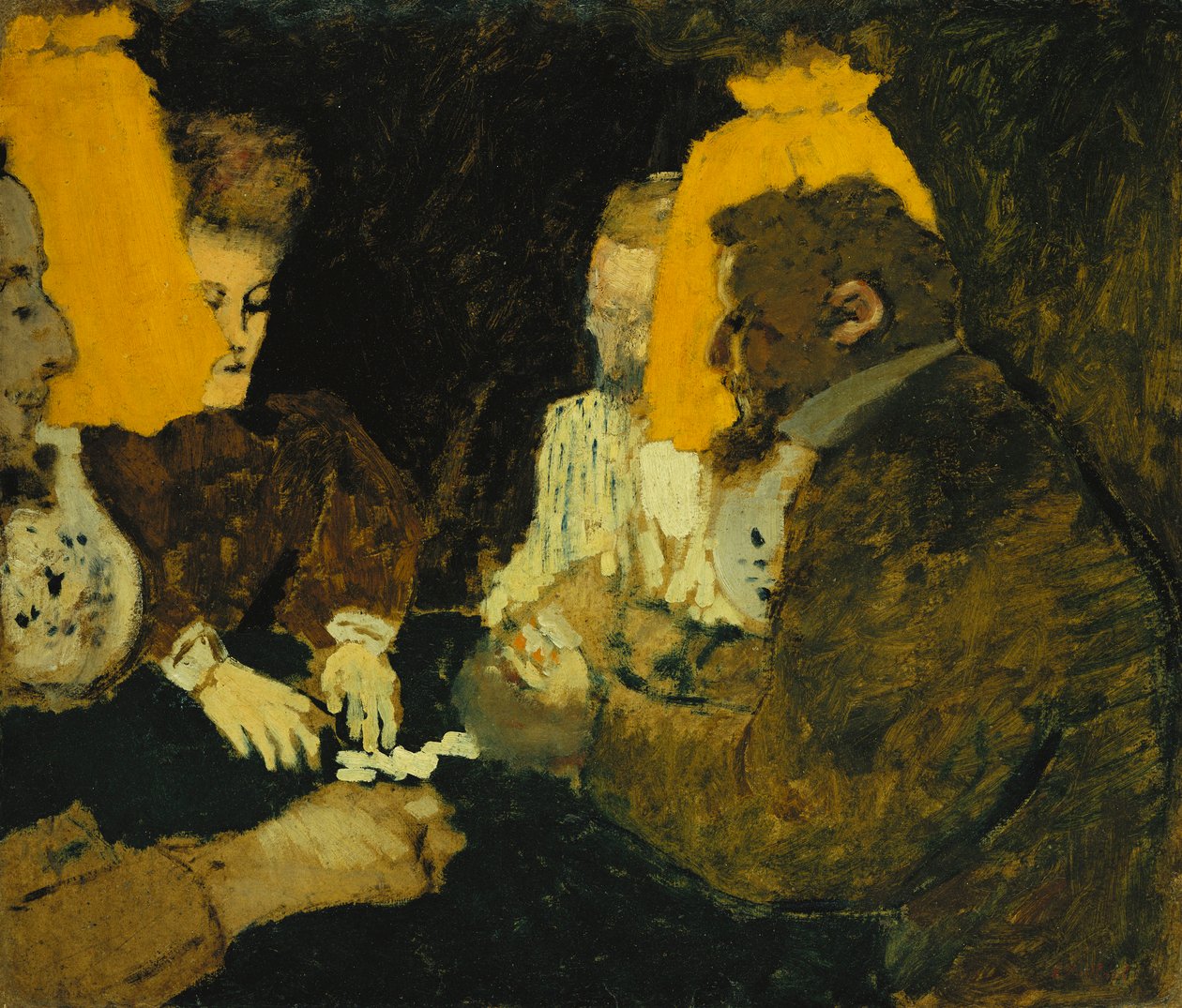 Kaartspel door Edouard Vuillard