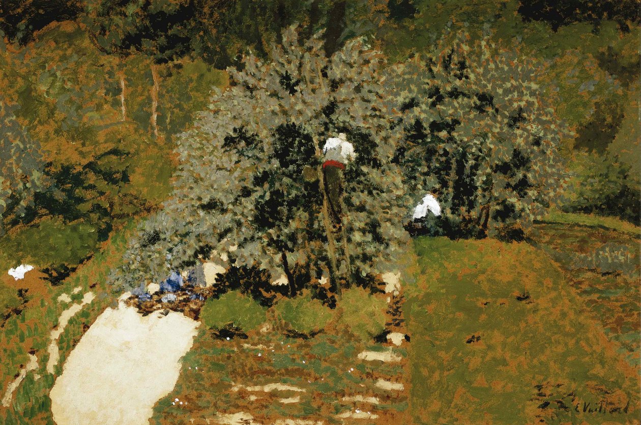 La Cueillette, 1899-1900 door Edouard Vuillard