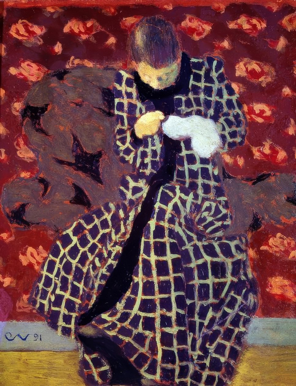 De lappendeken door Edouard Vuillard