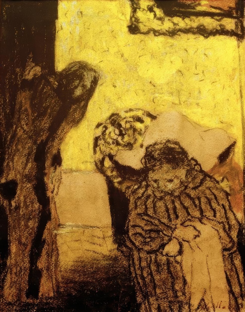 De siësta of het herstel door Edouard Vuillard