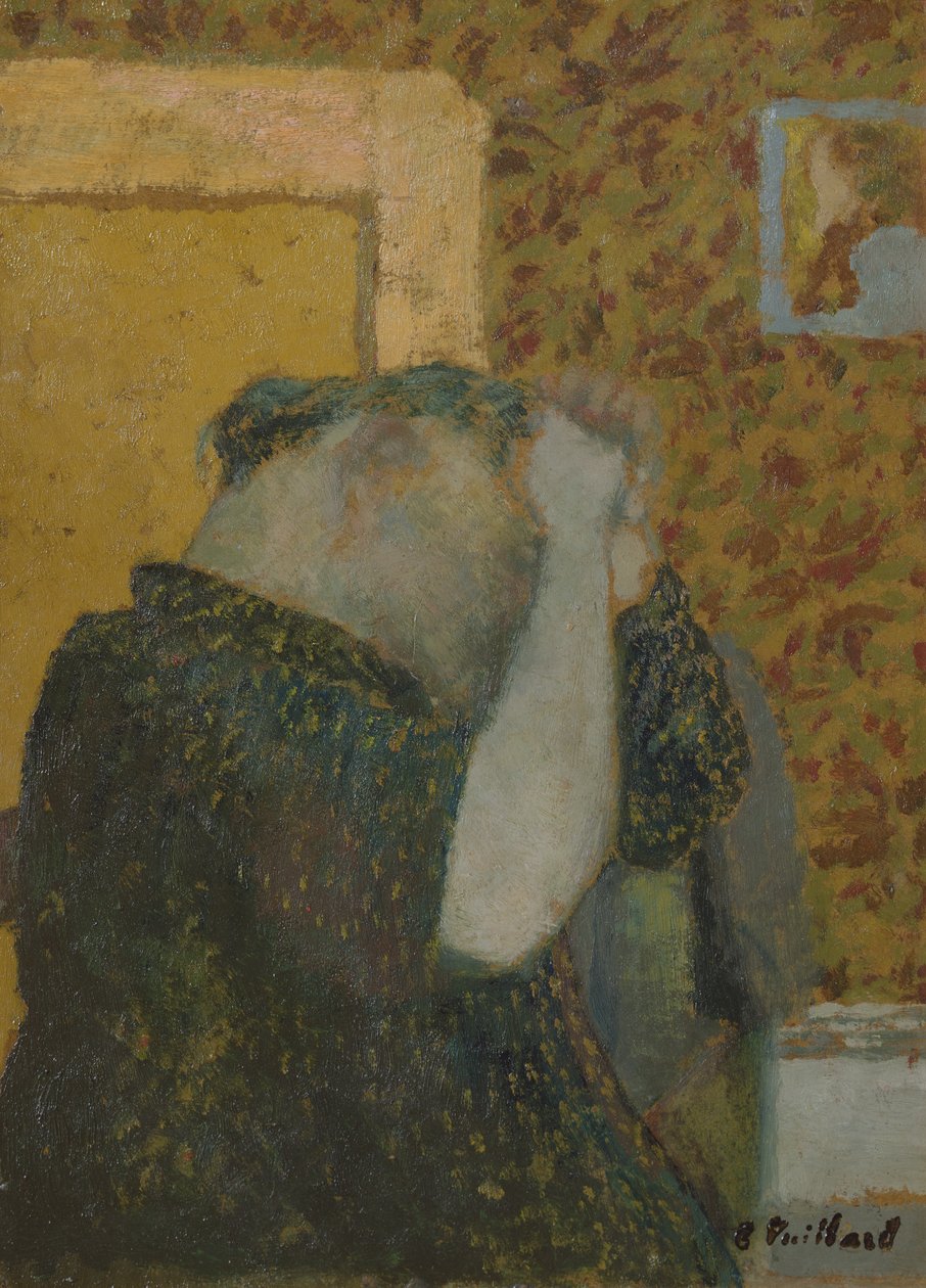 Madame Vuillard, c.1892 door Edouard Vuillard