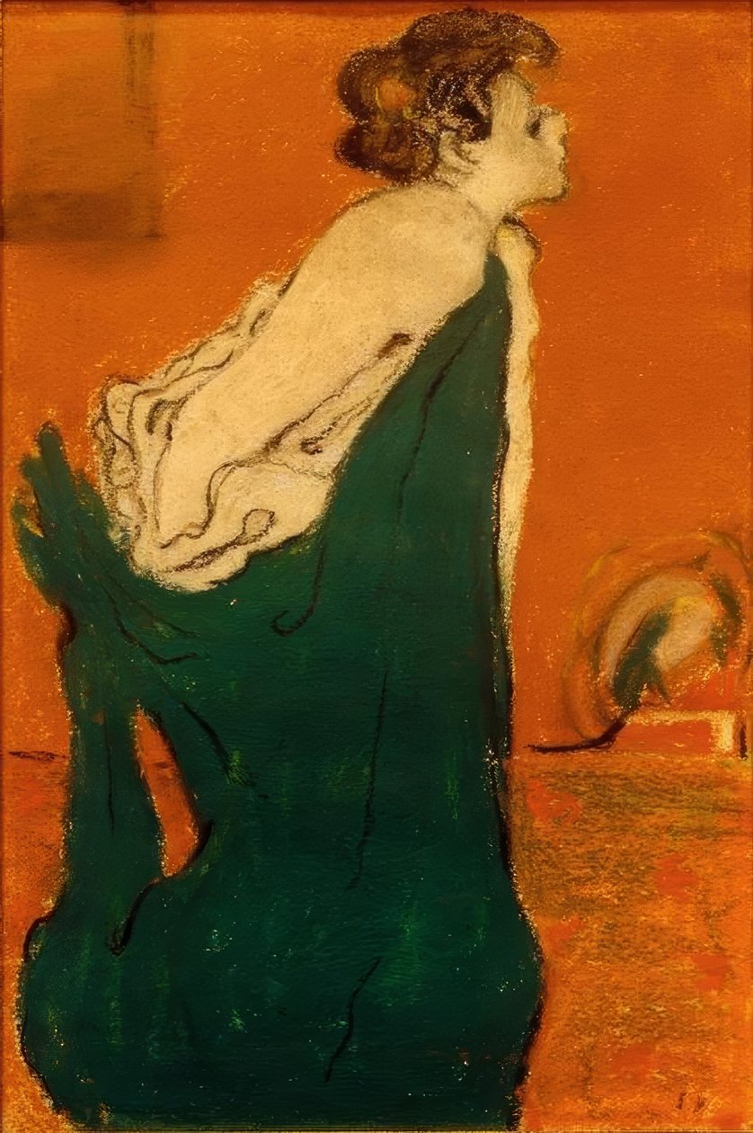 Marthe Mellot door Edouard Vuillard