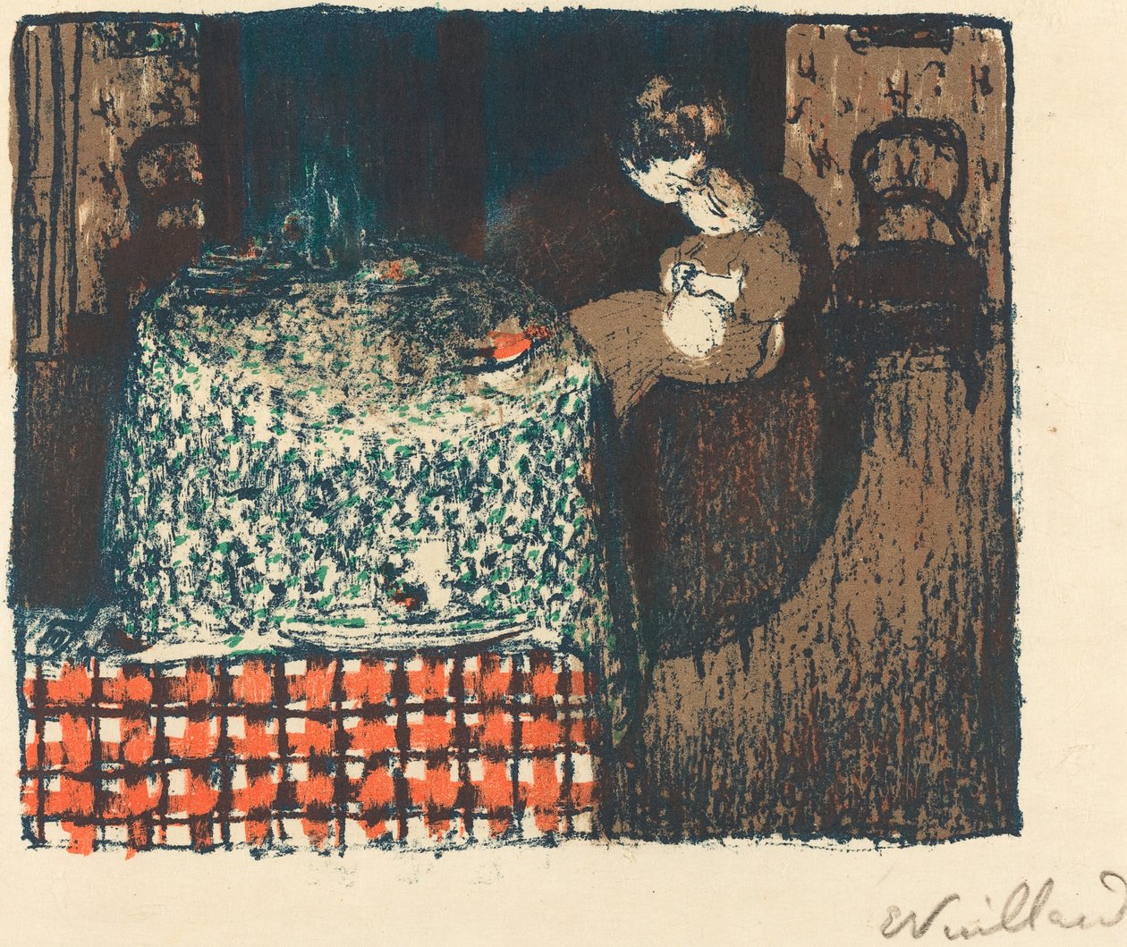 Moederschap, 1896 door Edouard Vuillard