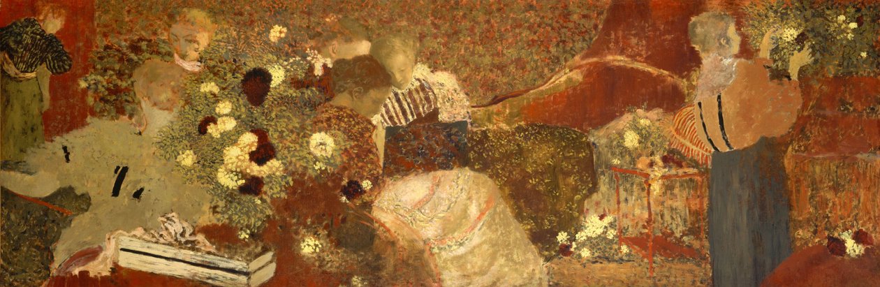 Het album, 1895 door Edouard Vuillard