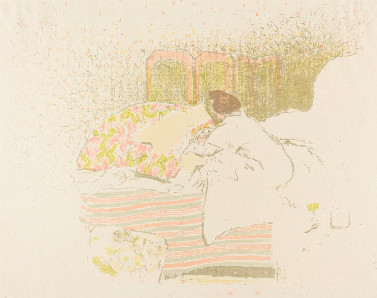 De Geboorte van Annette door Edouard Vuillard