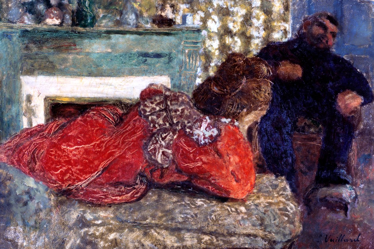 De kamerjas, 1897 door Edouard Vuillard