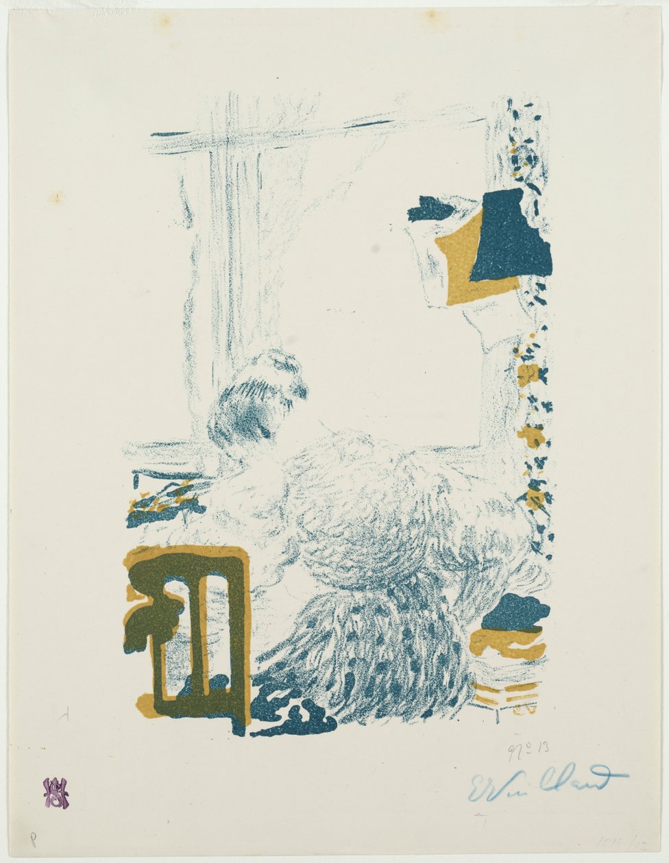 De Kleermaakster door Edouard Vuillard