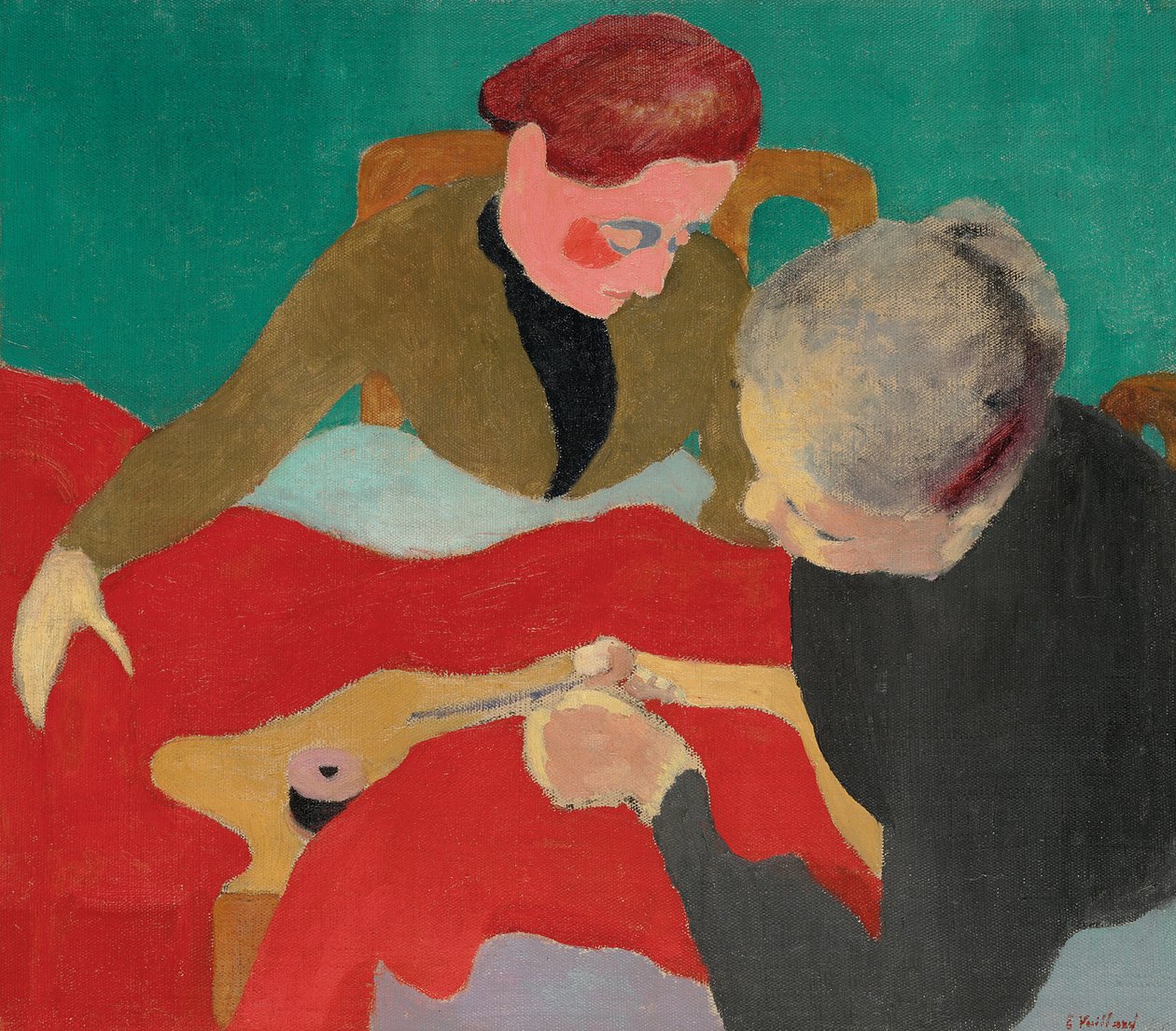 De Kleermakers door Edouard Vuillard