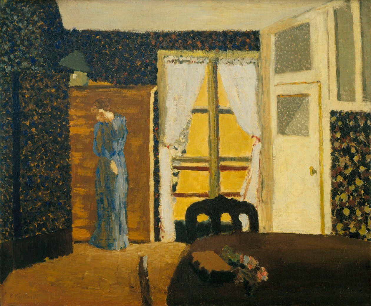 Het raam door Edouard Vuillard