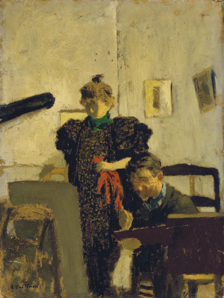 Vallotton bij de Natansons, 1897 door Edouard Vuillard