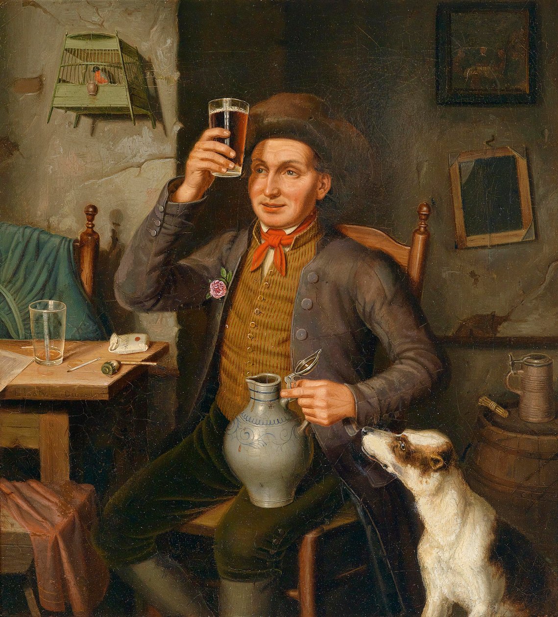 Een goede druppel door Eduard Hermann Lotz