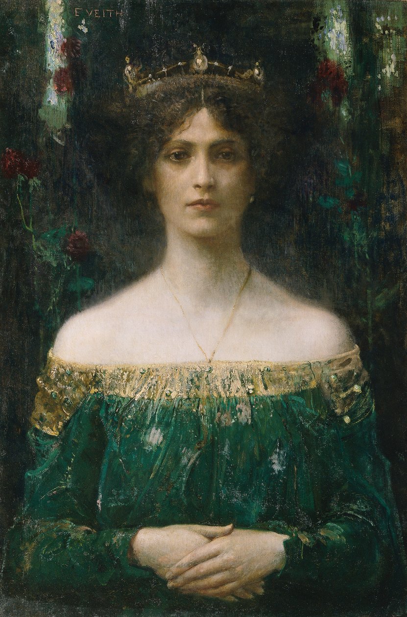 De koningsdochter door Eduard Veith
