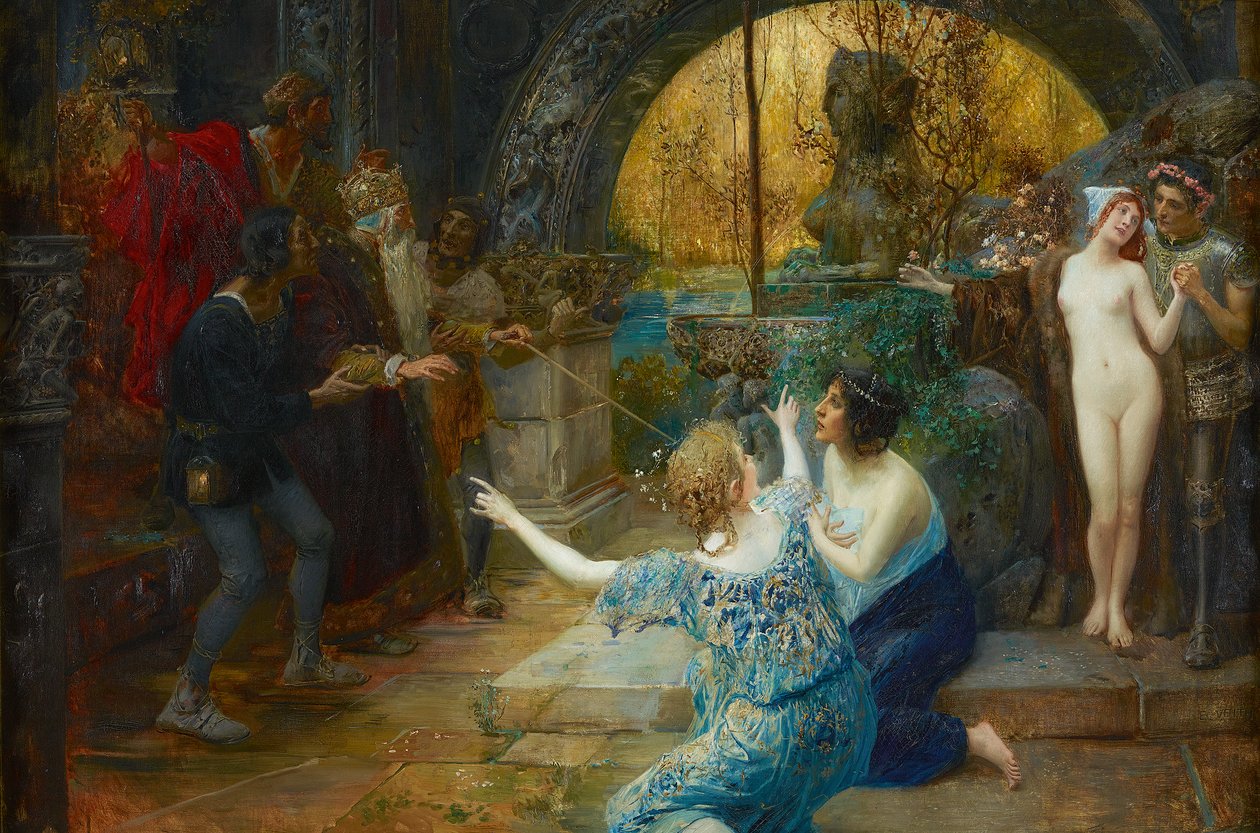 Jongbronnen door Eduard Veith