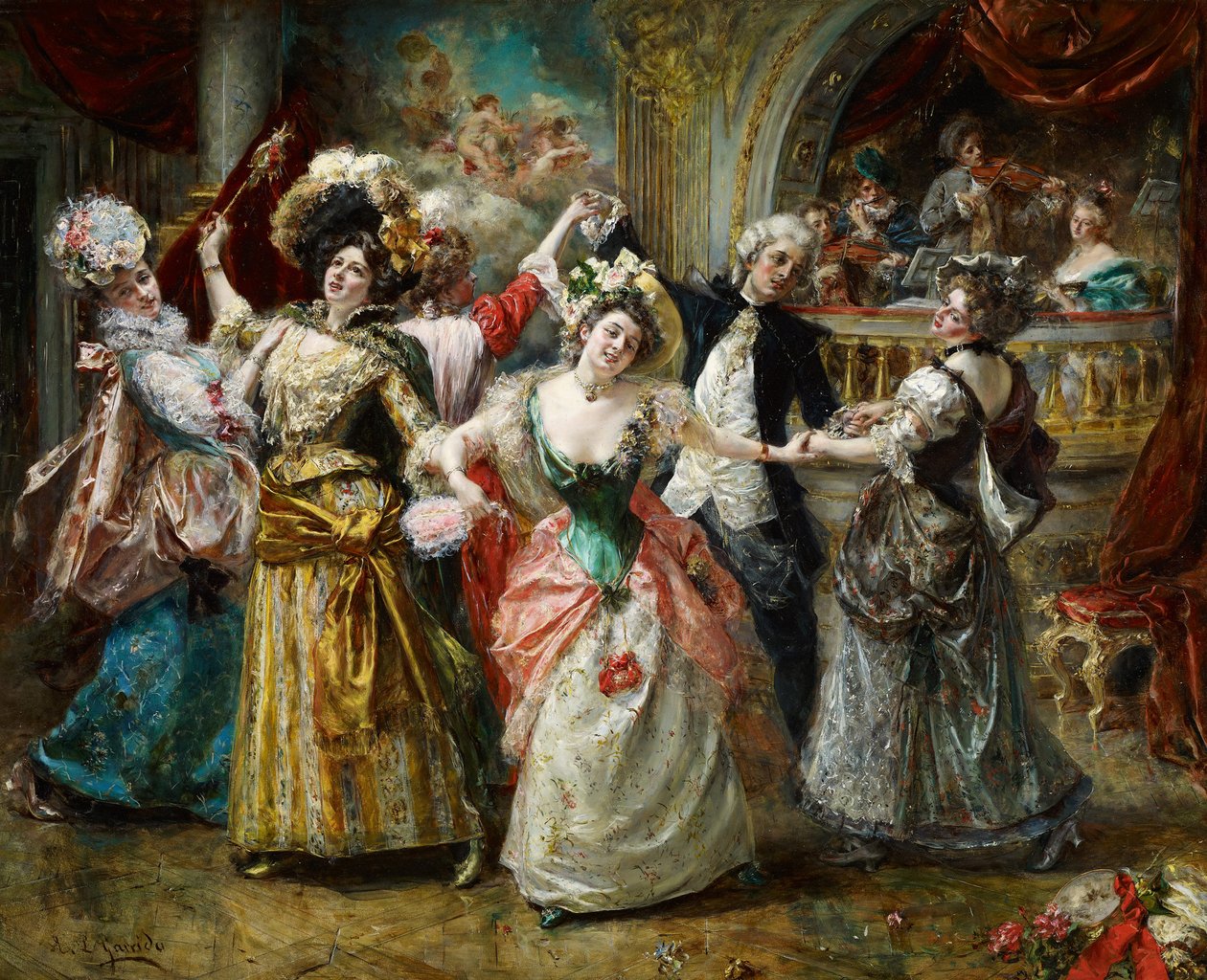 De Beau op de Soirée door Eduardo Leon Garrido