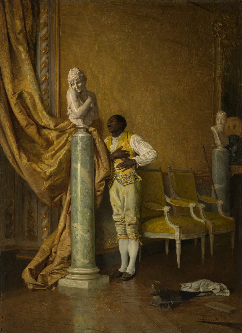 Platonische liefde, 1870 door Eduardo Zamacois y Zabala