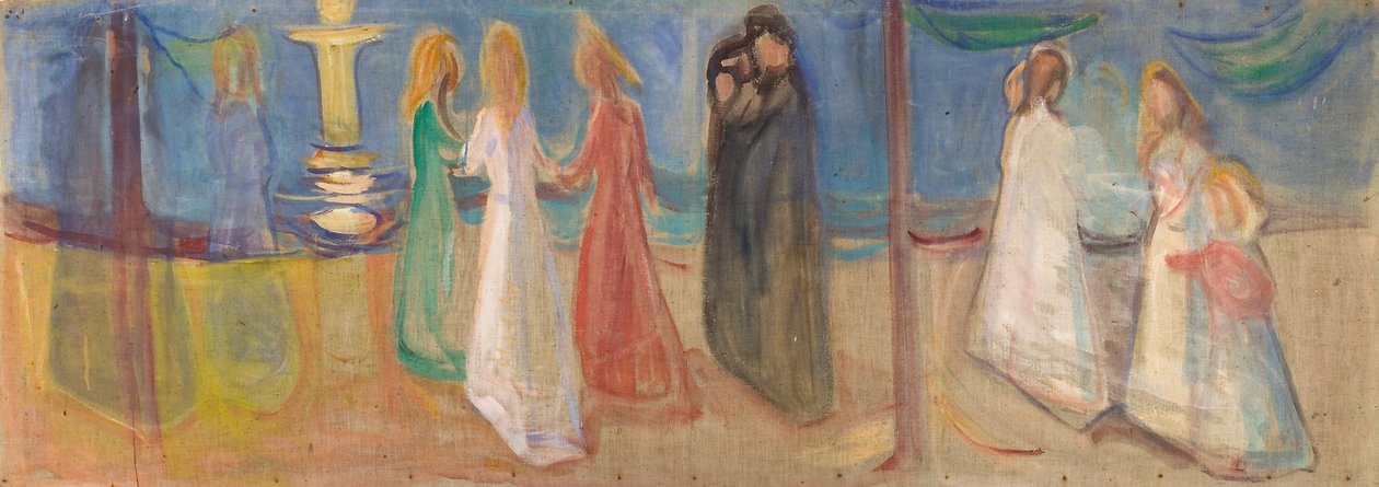 Verlangen door Edvard Munch