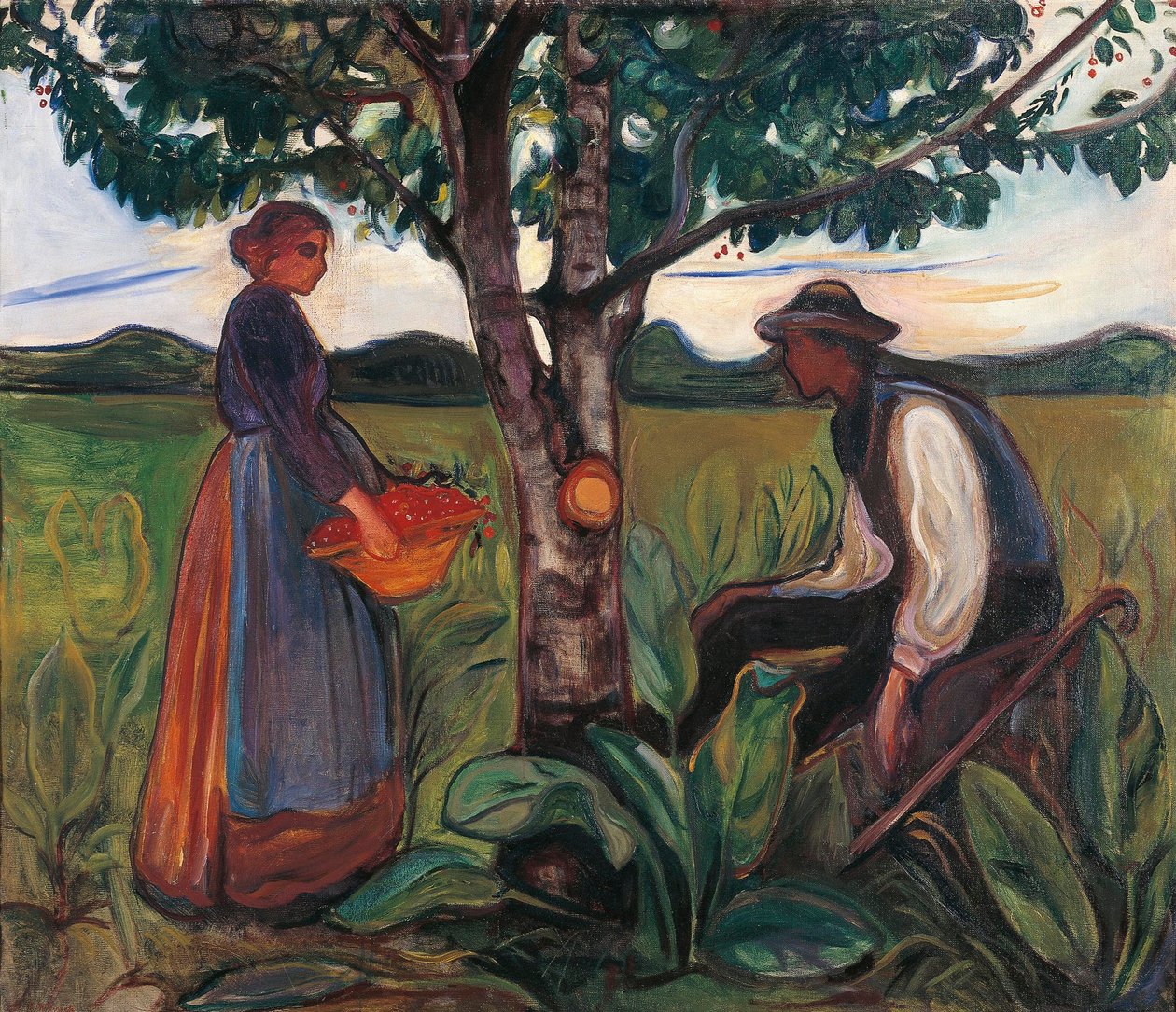 Vruchtbaarheid door Edvard Munch