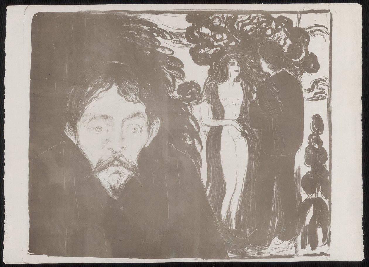 Jaloezie door Edvard Munch