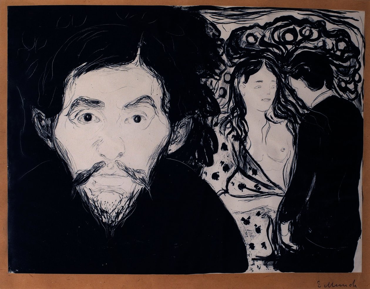 Jaloezie door Edvard Munch