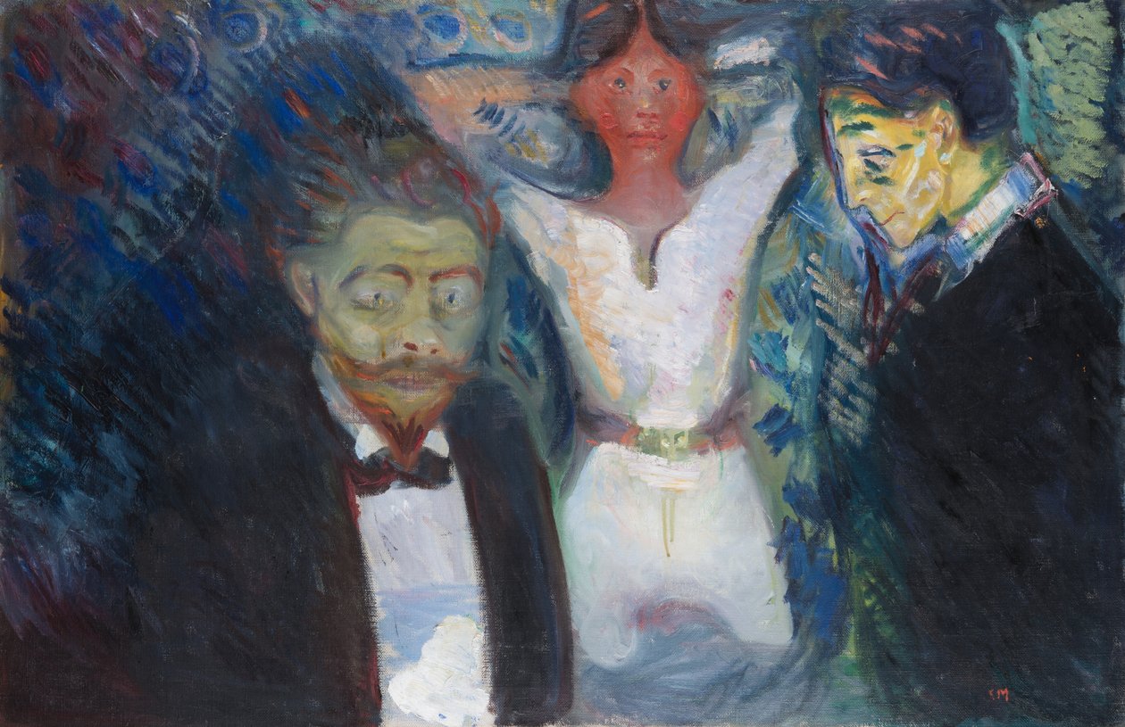 Jaloezie door Edvard Munch