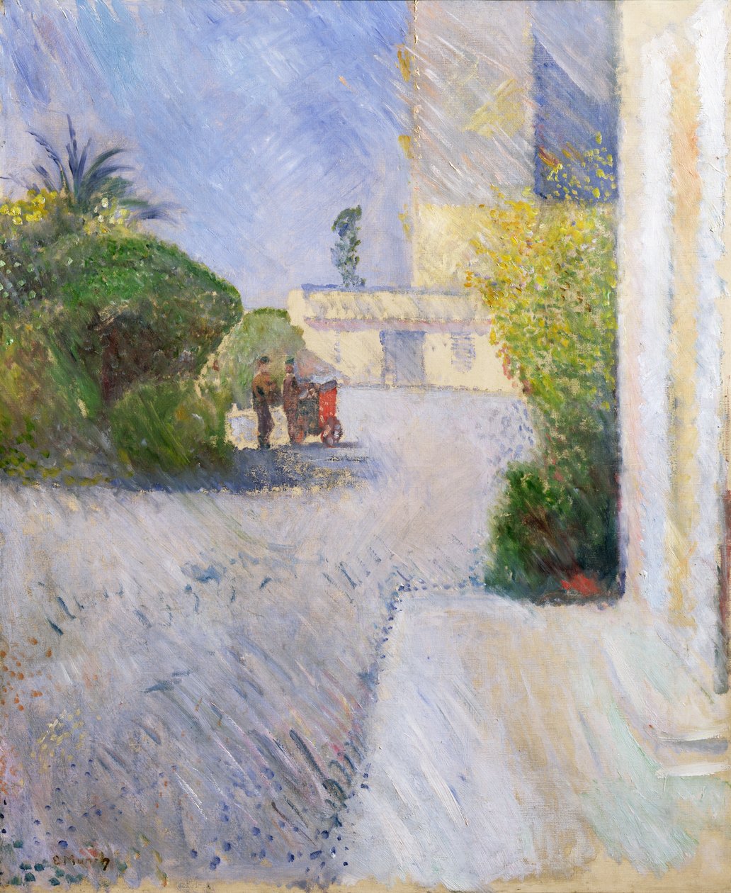 Zonneschijn, Nice door Edvard Munch