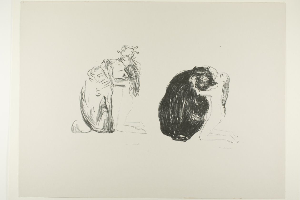 De beer, uit Alpha en Omega door Edvard Munch