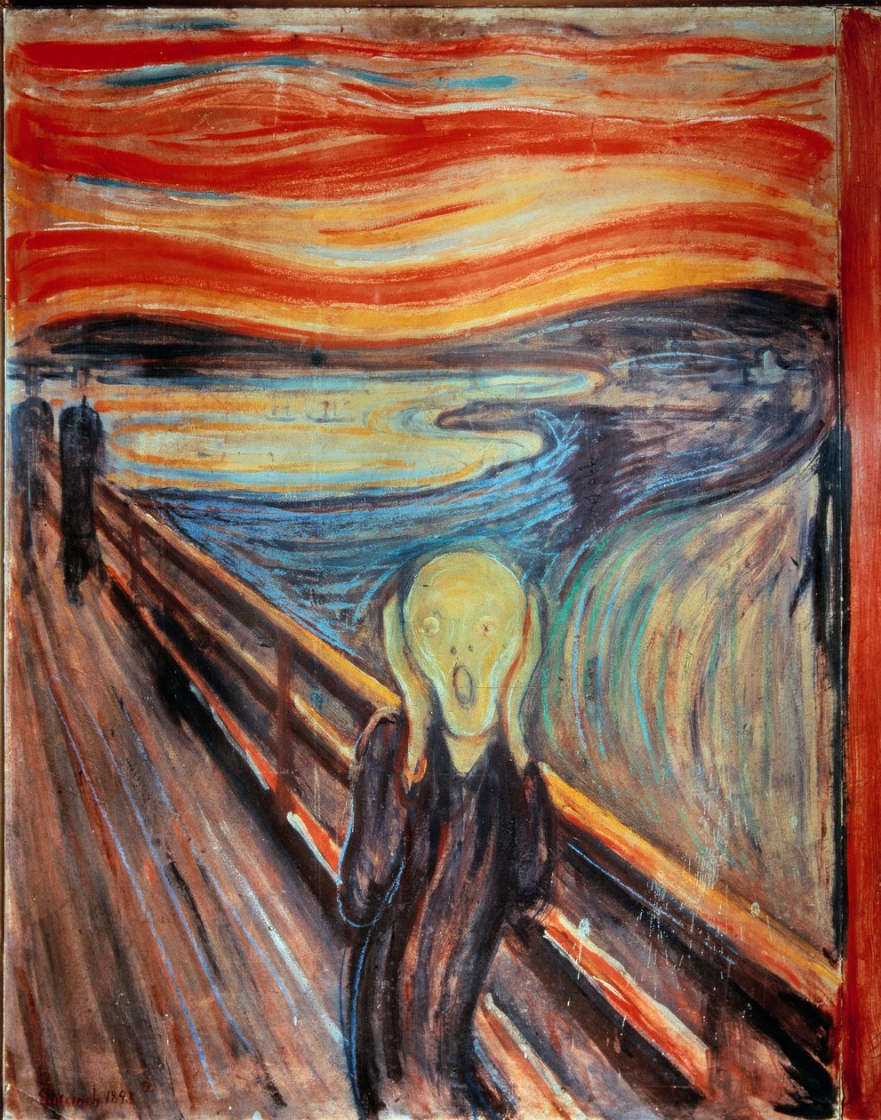 De schreeuw door Edvard Munch